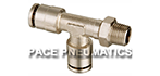 Nickel Plated Brass Air Fitting with BSPP Thread (O-Ring)